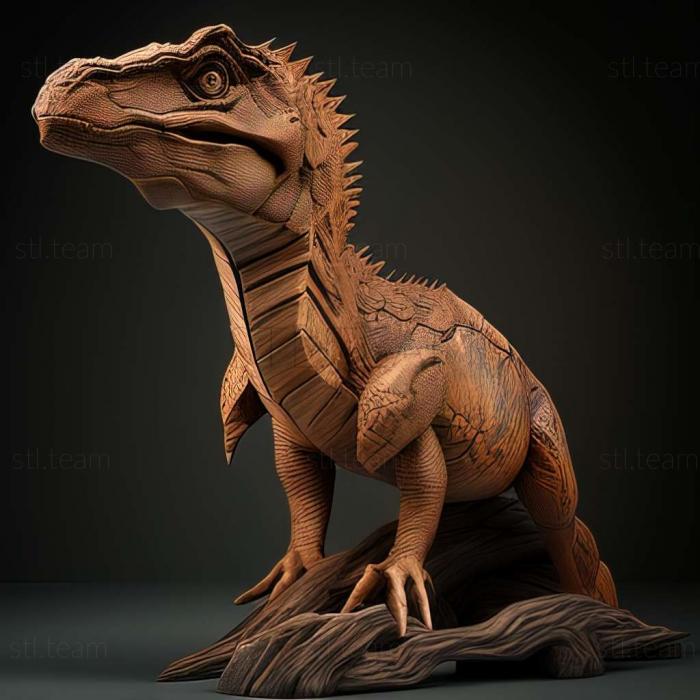 3D модель Пхувіангозавр (STL)